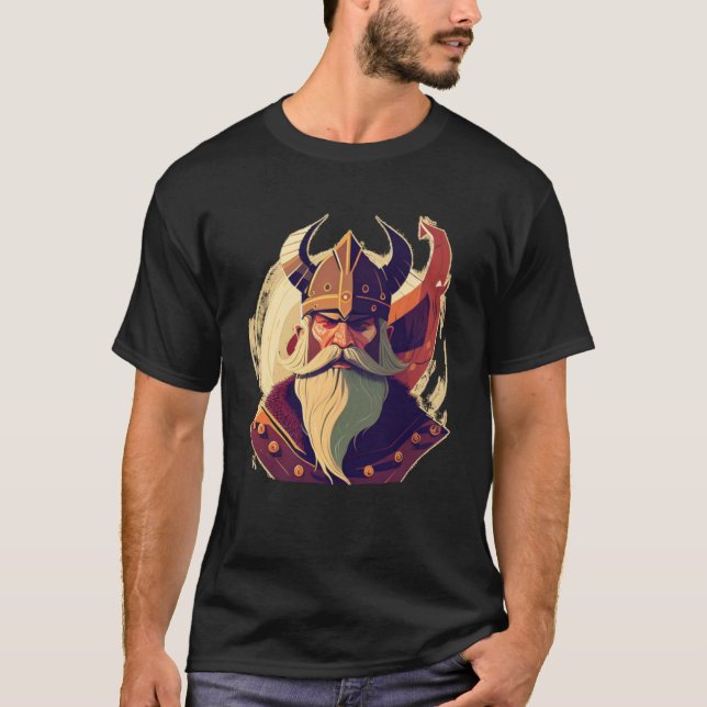 T-shirt norse Berserker (Devant)