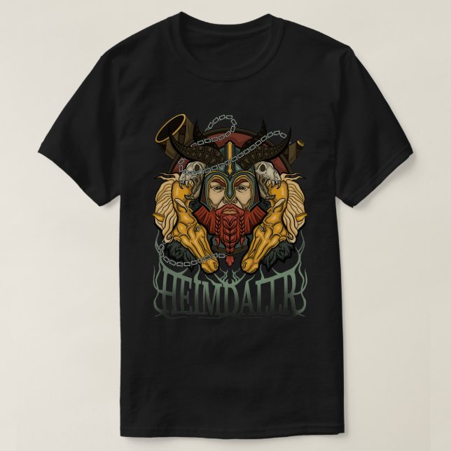 T-shirt Norse Gods Heimdallr (Design devant)