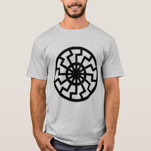 T-shirt Norse Viking Esotérique Sun Wheel
