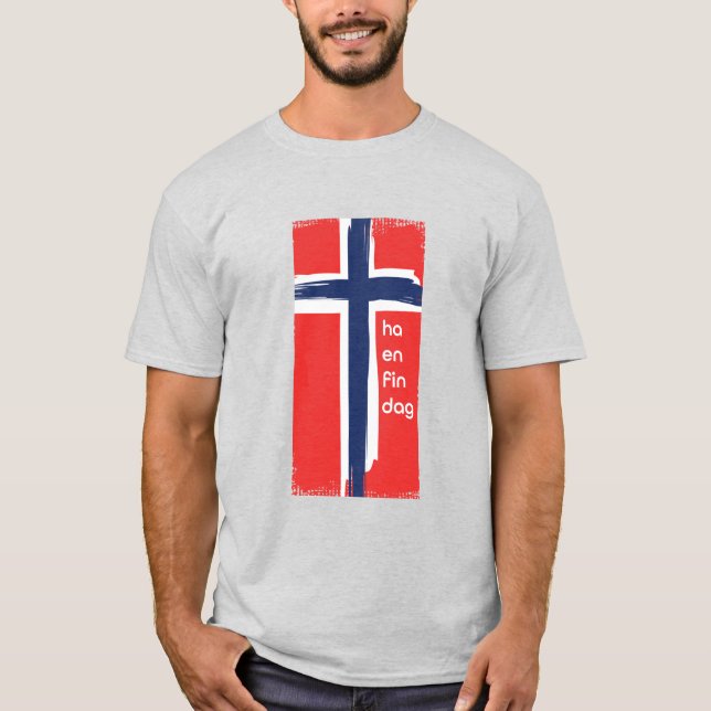 T-shirt Norsk - Bonne journée (Devant)
