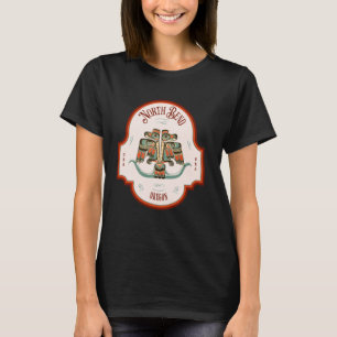 T-shirt North Bend OR totem Thunderbird Pacifique Nord-Oue