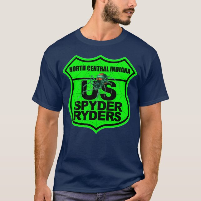 T-shirt North Central Indiana Chapter - Logo Safety Green (Devant)