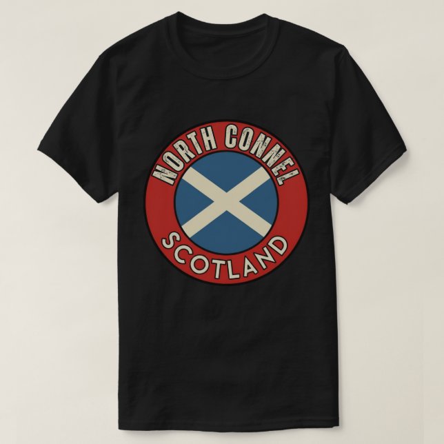 T-shirt North Connel, Écosse (Design devant)