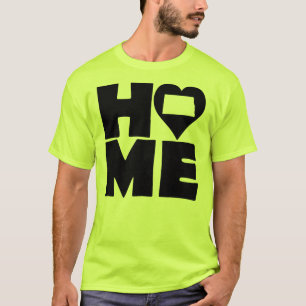T-shirt North Dakota Home Heart State Tees