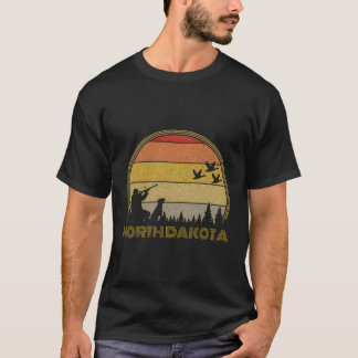 T-shirt North Dakota Pheasant Hunter Bird Hunter Cadeau de