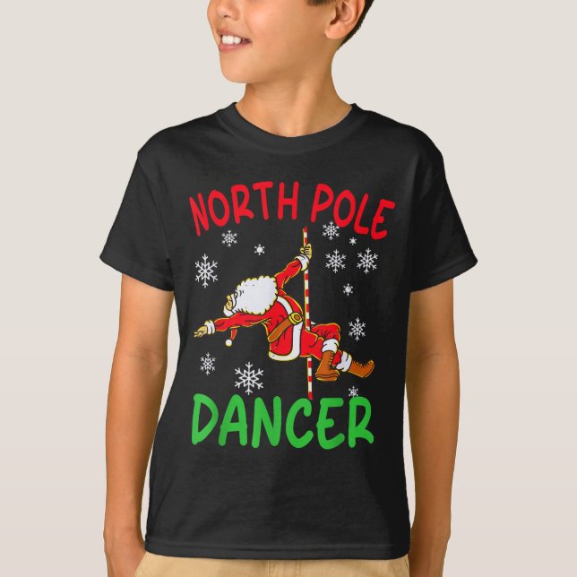 T-shirt North Le Dancer Funny Santa Joke  (Devant)
