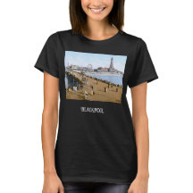 North Pier à Blackpool, Angleterre (vers 1900)