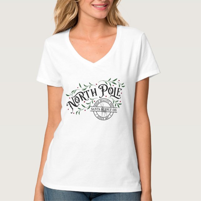 T-shirt North Pôle Supply Co. Femmes (Devant)