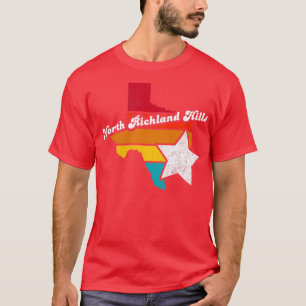 T-shirt North Richland Hills Texas Vintage désorganisé