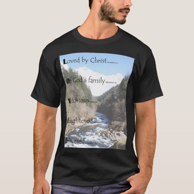 T-shirt North Santiam River Loved Classic (Devant)