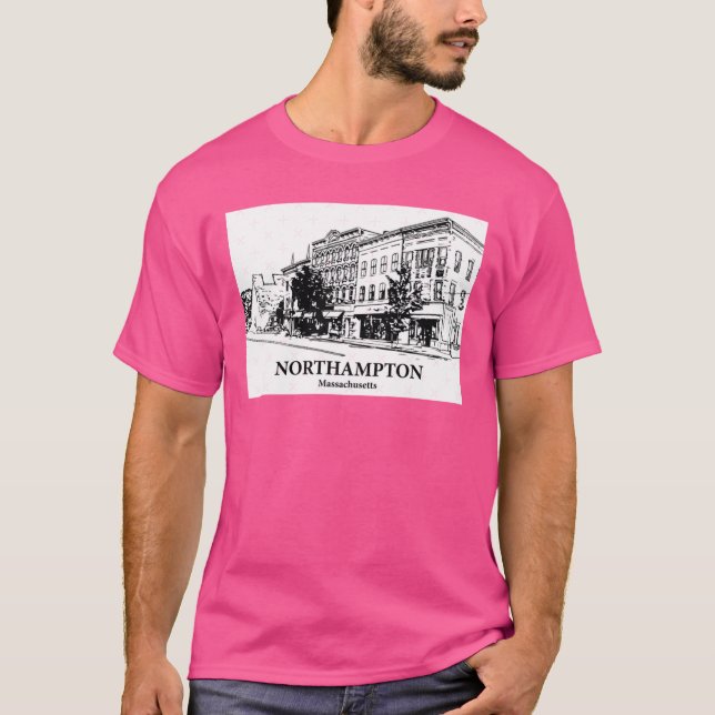 T-shirt Northampton Massachusetts (Devant)