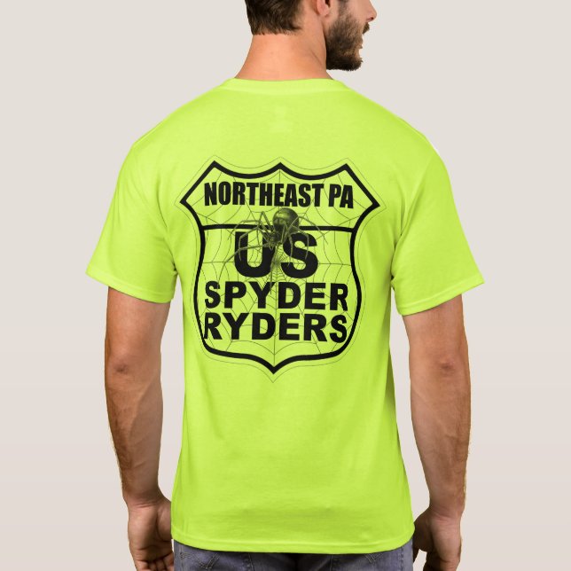 T-shirt Northeast PA Chapitre - Logo 2 faces Trans (Dos)