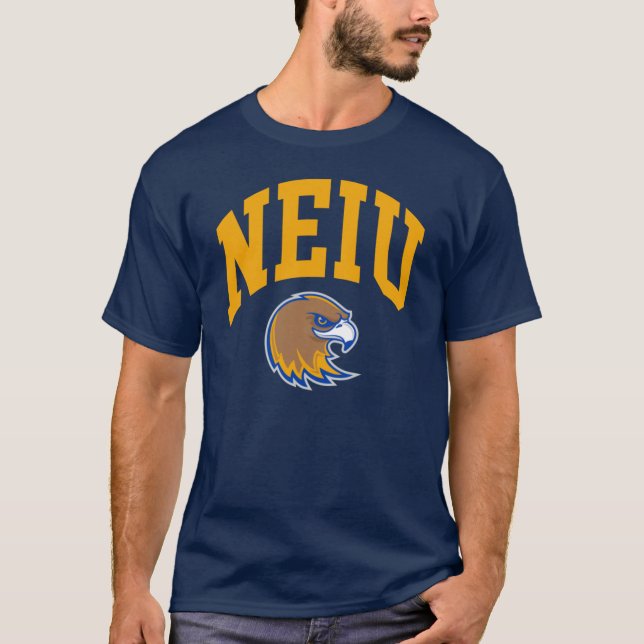 T-shirt northeastern illinois university7 (Devant)