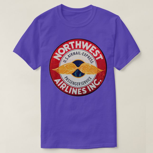 T-shirt Northwest Airlines (Design devant)
