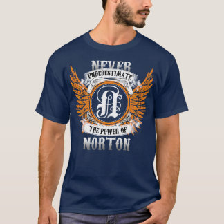 T-shirt Norton Name Shirt Ne Sous-Estime Jamais Le Pouvoir