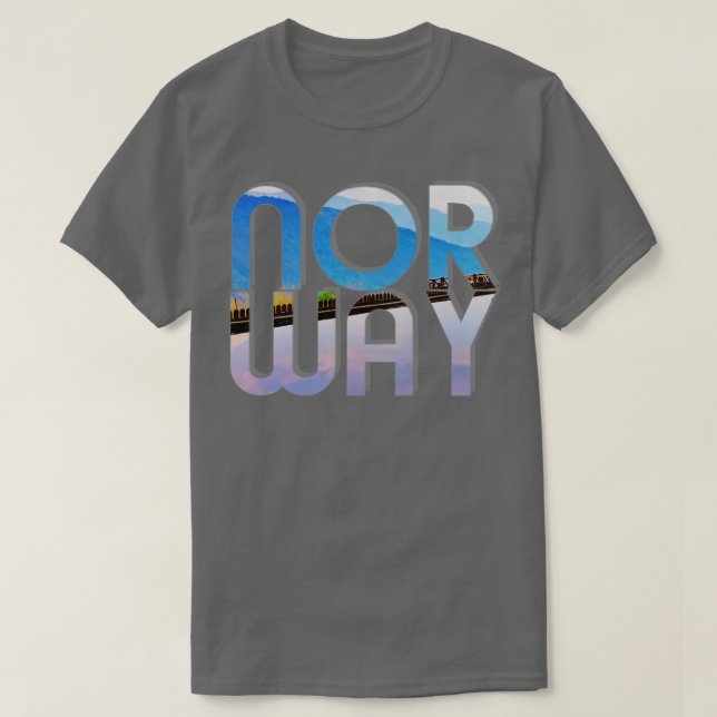 T-SHIRT NORVÈGE (Design devant)