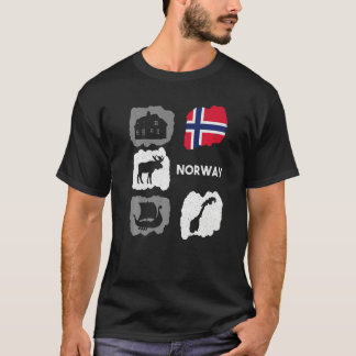 T-shirt Norvège