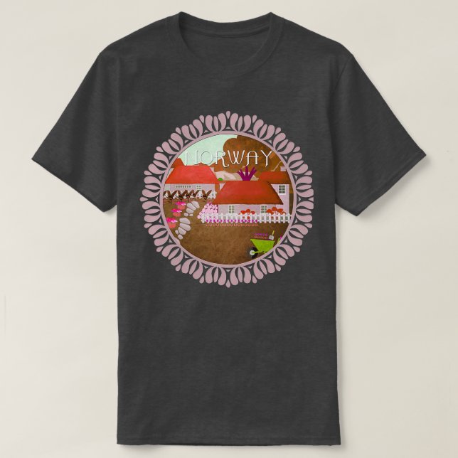 T-shirt Norvège 5 3 (Design devant)
