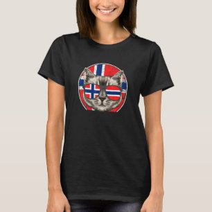 T-shirt Norvège Cat Norvège Norvège