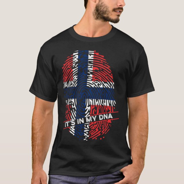 T-shirt Norvège dans mon ADN (Devant)