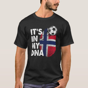 T-shirt Norvège Dans Mon Adn Norwegian Flag Team Norvège