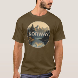 T-shirt Norvège Norge Scandinavie Europe