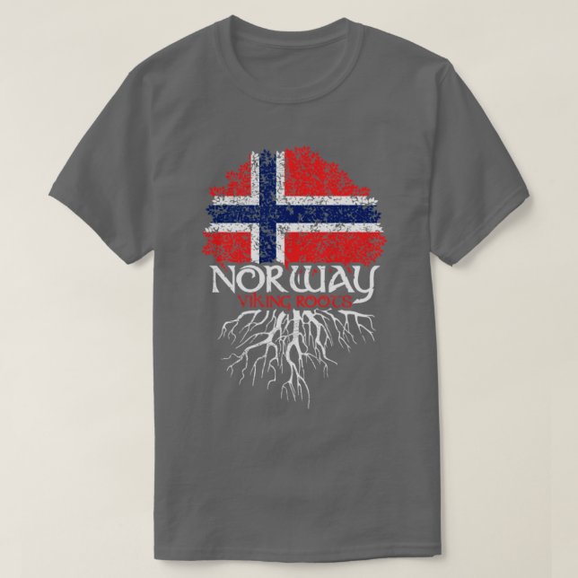 T-shirt Norvège Racines viking (Design devant)