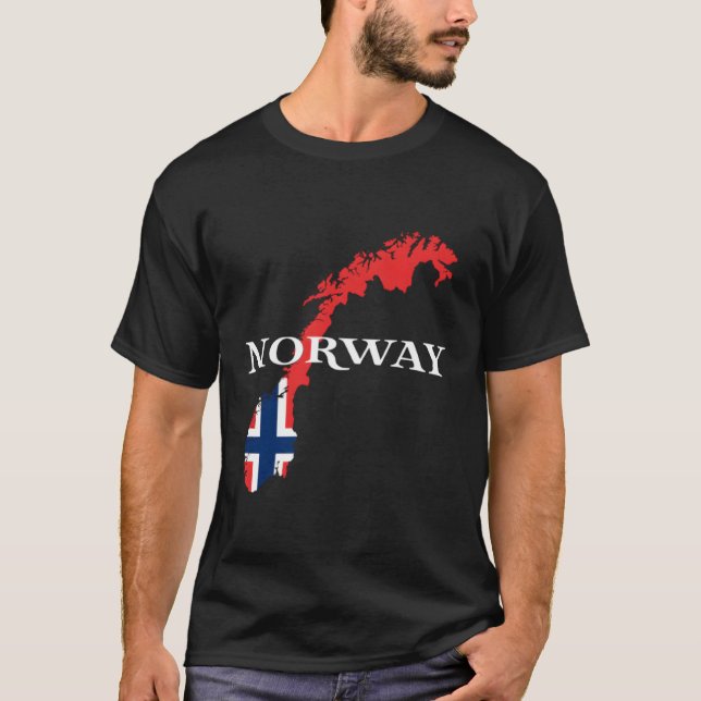 T-shirt Norvège S (Devant)