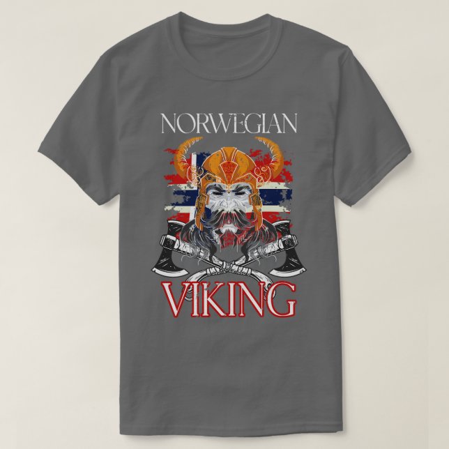 T-shirt Norvège Viking Norvège (Design devant)