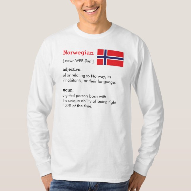 T-shirt Norvigen Definition Tee (Devant)