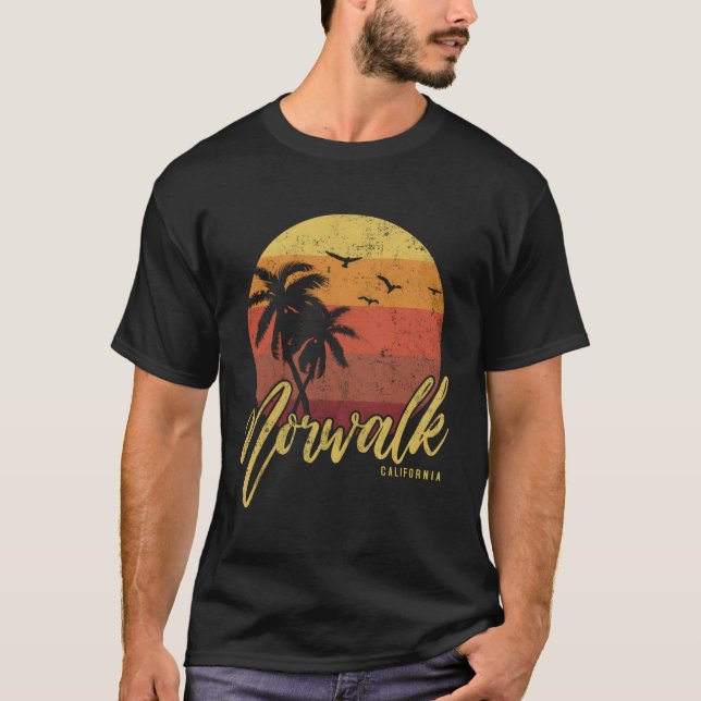 T-shirt Norwalk Californie (Devant)
