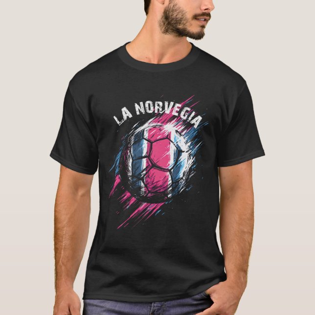 T-shirt Norway soccer team (Devant)