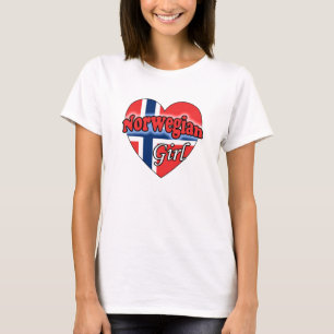 T-shirt Norwegian Girl