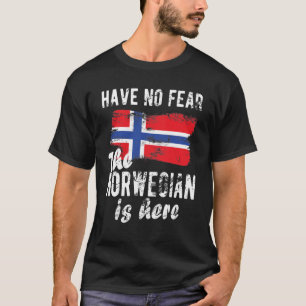 T-shirt Norwegian Heritage Norway Roots Norwegian Flag