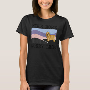 T-shirt Norwich Terrier Randonnée Plus Inquiète Moins Grap