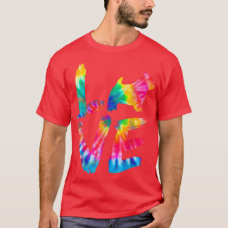 T-shirt Norwich Terrier Tie Dye Log Chien Maman Papa 