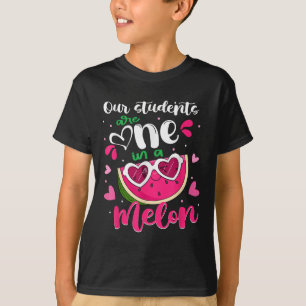 T-shirt Nos élèves sont un melon enseignant pastèque