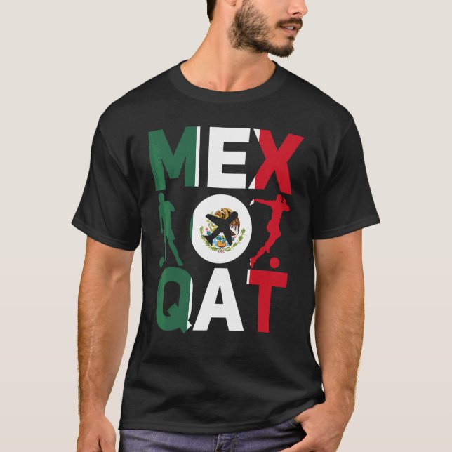 T-shirt Nos Vamos Al Mundial Mexique (Devant)