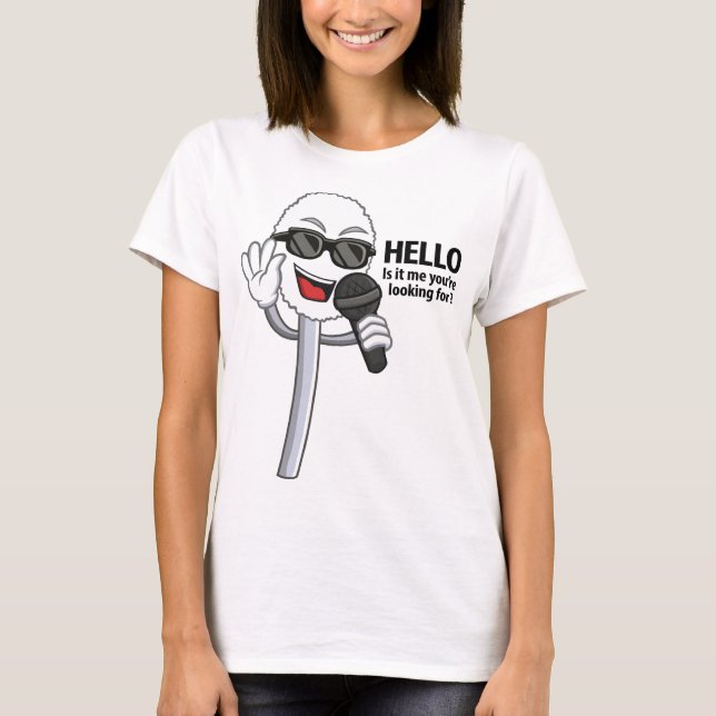 T-shirt Nosework chant drôle Q-tip (Devant)