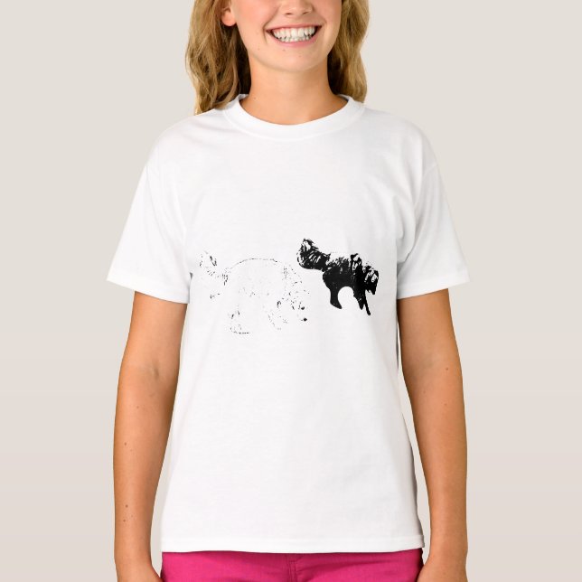 T-shirt Nosework Duo, Trail Detectives (Devant)