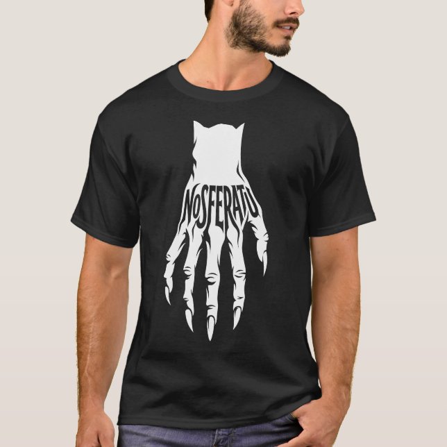 T-shirt Nosferatu 1922 Comte Orlok Main (Devant)
