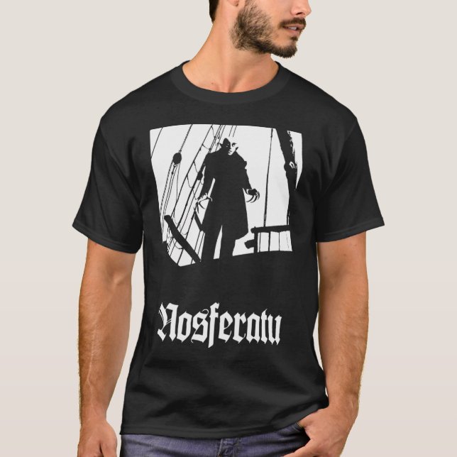 T-shirt Nosferatu Black Classic (Devant)