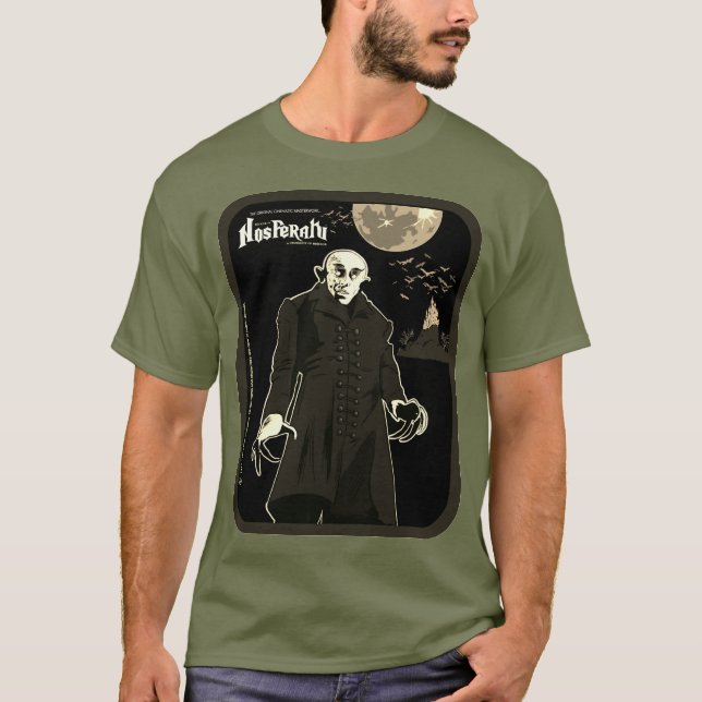 T-Shirt Nosferatu Horreur  (Devant)