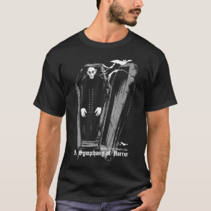 T-shirt Nosferatu Symphonie D'Horreur Classique Film D'Hor