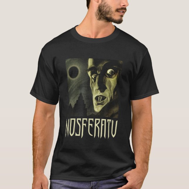 T-shirt Nosferatu Vampire Classic Horror Flick Dracula (Devant)