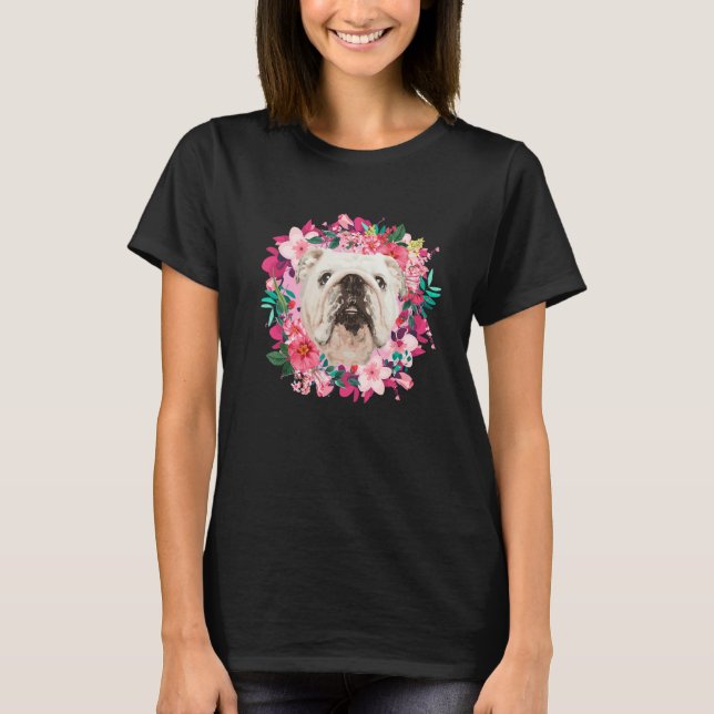 T-shirt Nostalgia for Summer - Bulldog English (Devant)
