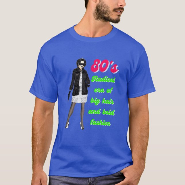 T-shirt Nostalgie des amis des années 80 (Devant)