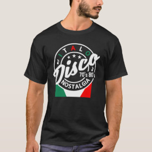 T-shirt Nostalgie italo-disco