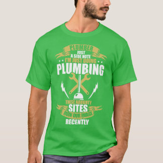 T-shirt Nota côté simple de plomberie
