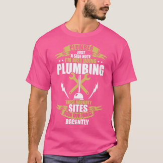 T-shirt Nota côté simple de plomberie